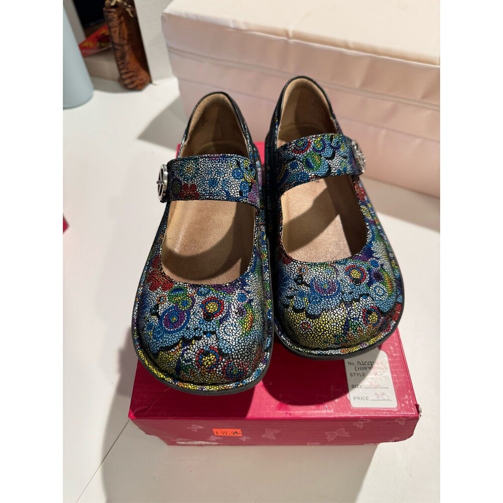 Alegria Paloma Hippie Chic Dottie Mary Janes 36 Us 6 Comfort